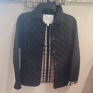 Burberry Black Quilted Jacket